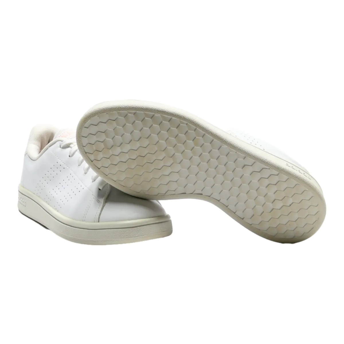 ADIDAS Advantage Sneaker Trainers White Synthetic Womens UK 4.5
