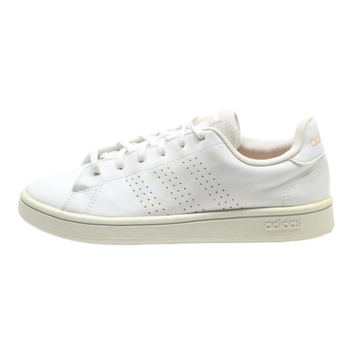 ADIDAS Advantage Sneaker Trainers White Synthetic Womens UK 4.5