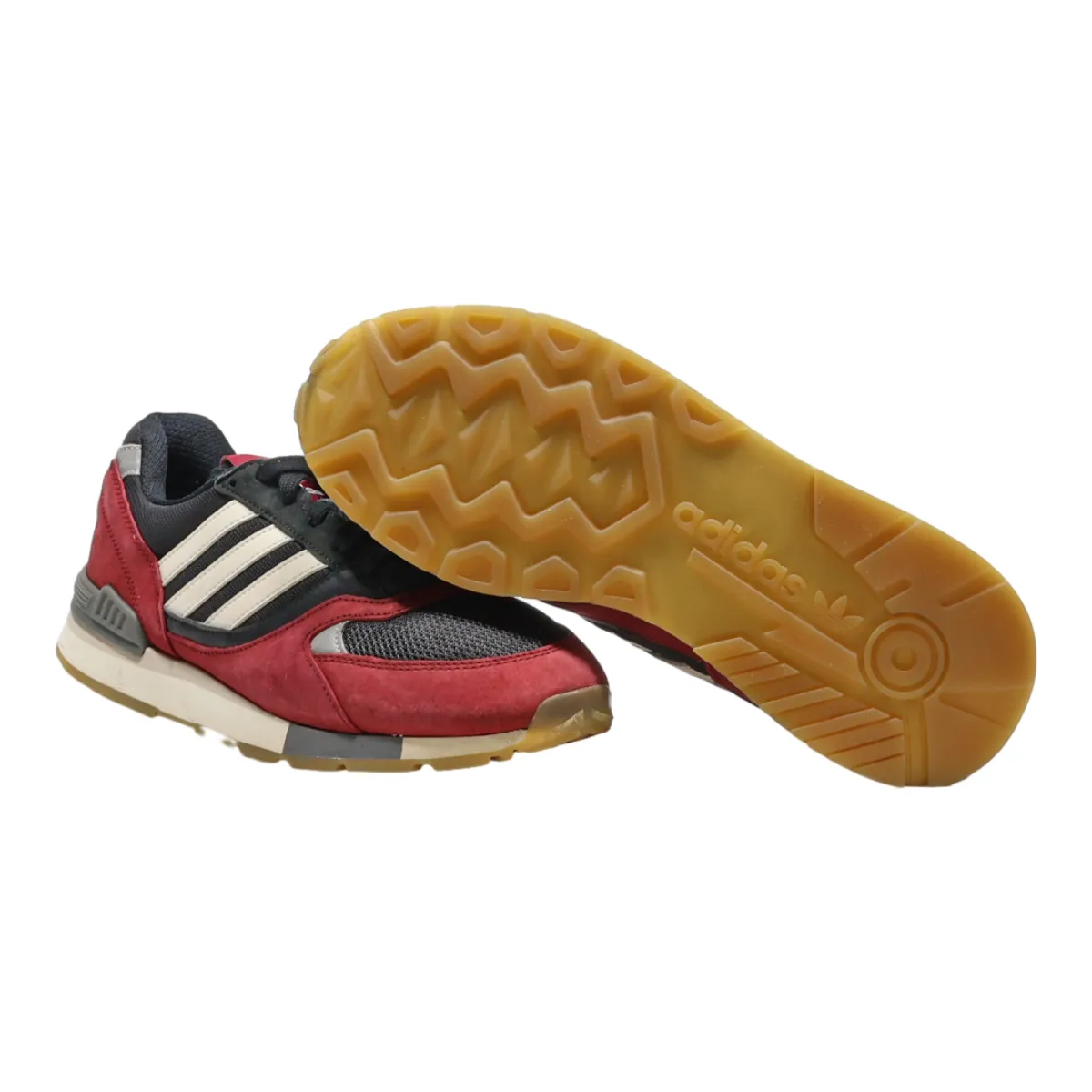 ADIDAS Quesence 2018 Sneaker Trainers Red Synthetic Mens UK 8.5