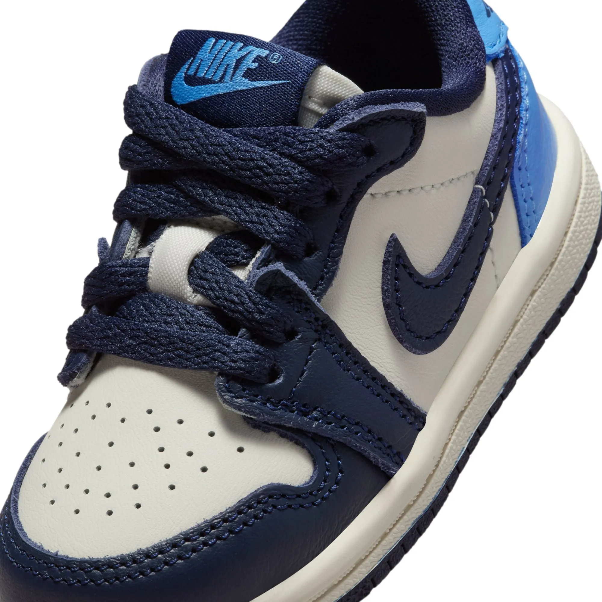 Air Jordan 1 Infants Low OG "Obsidian" Shoes