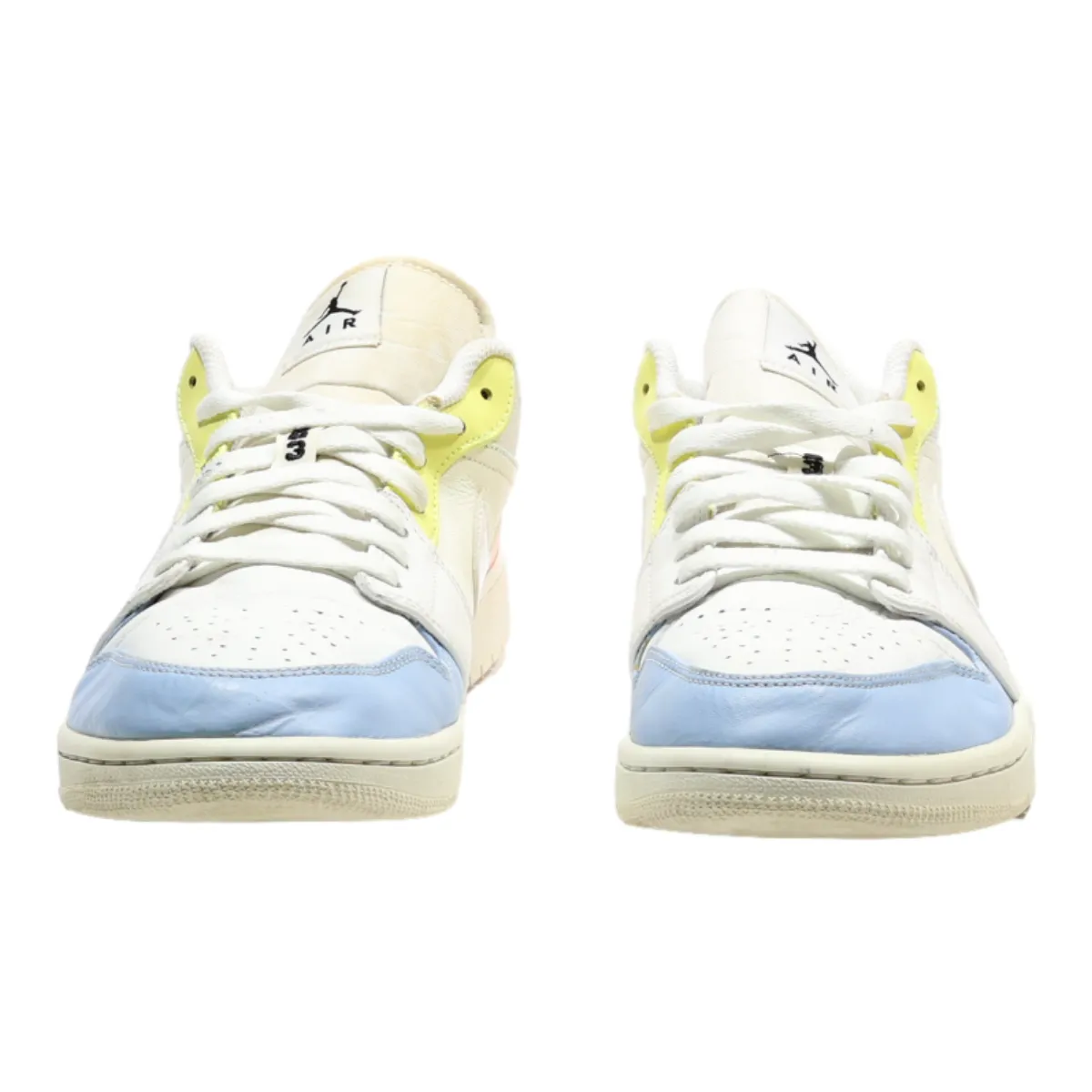 AIR JORDAN Sneaker Trainers White Leather Mens UK 11.5