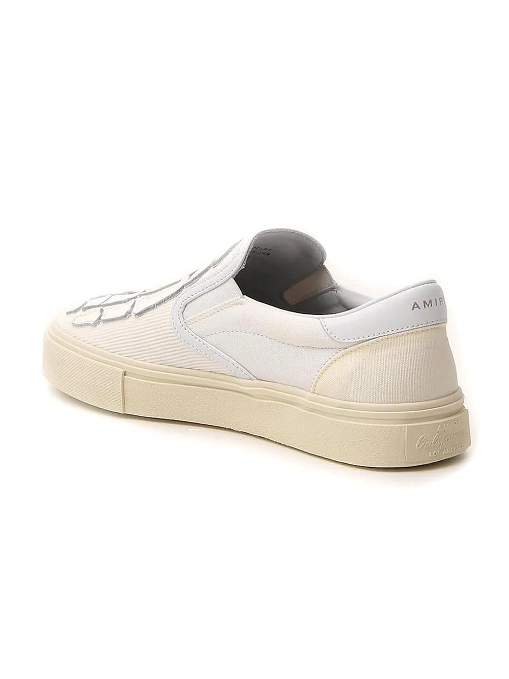 Amiri Skel Toe Slip On Sneakers