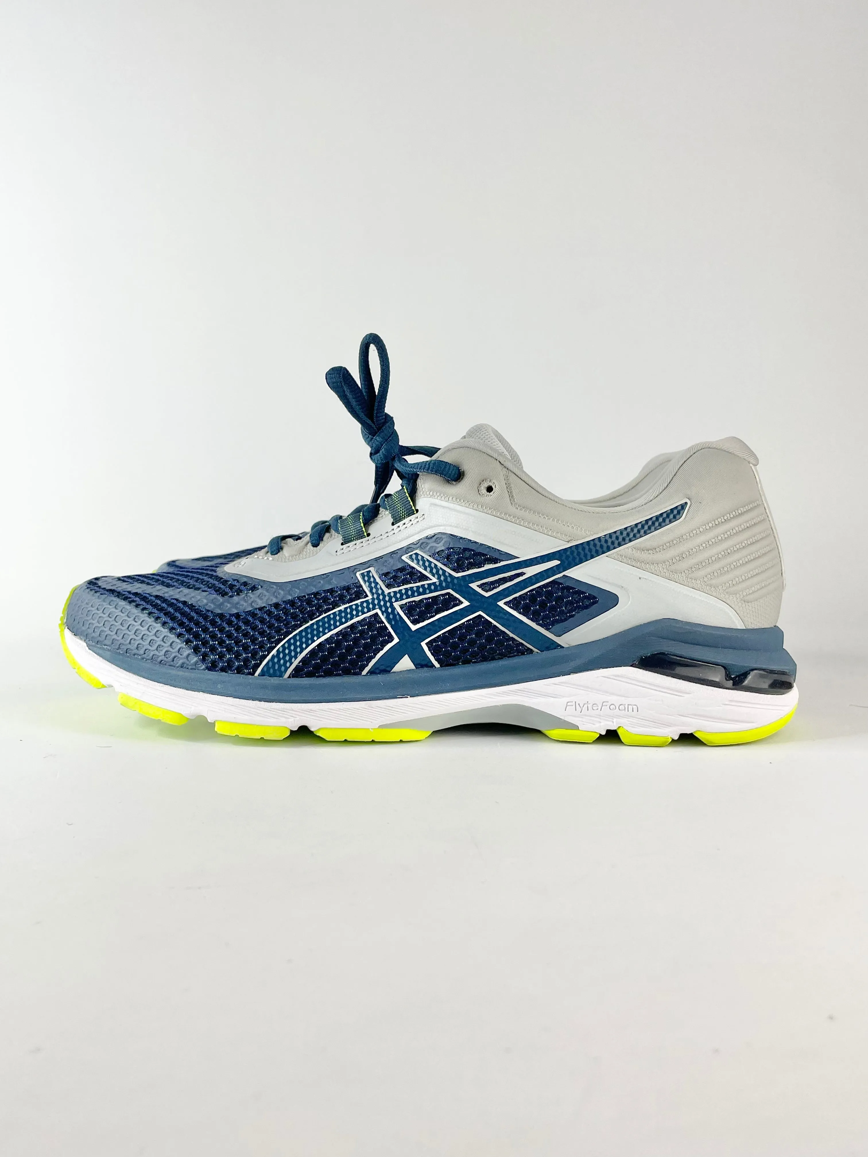 ASICS GT-2000 6 Navy Blue & Grey Runners - EU44.5