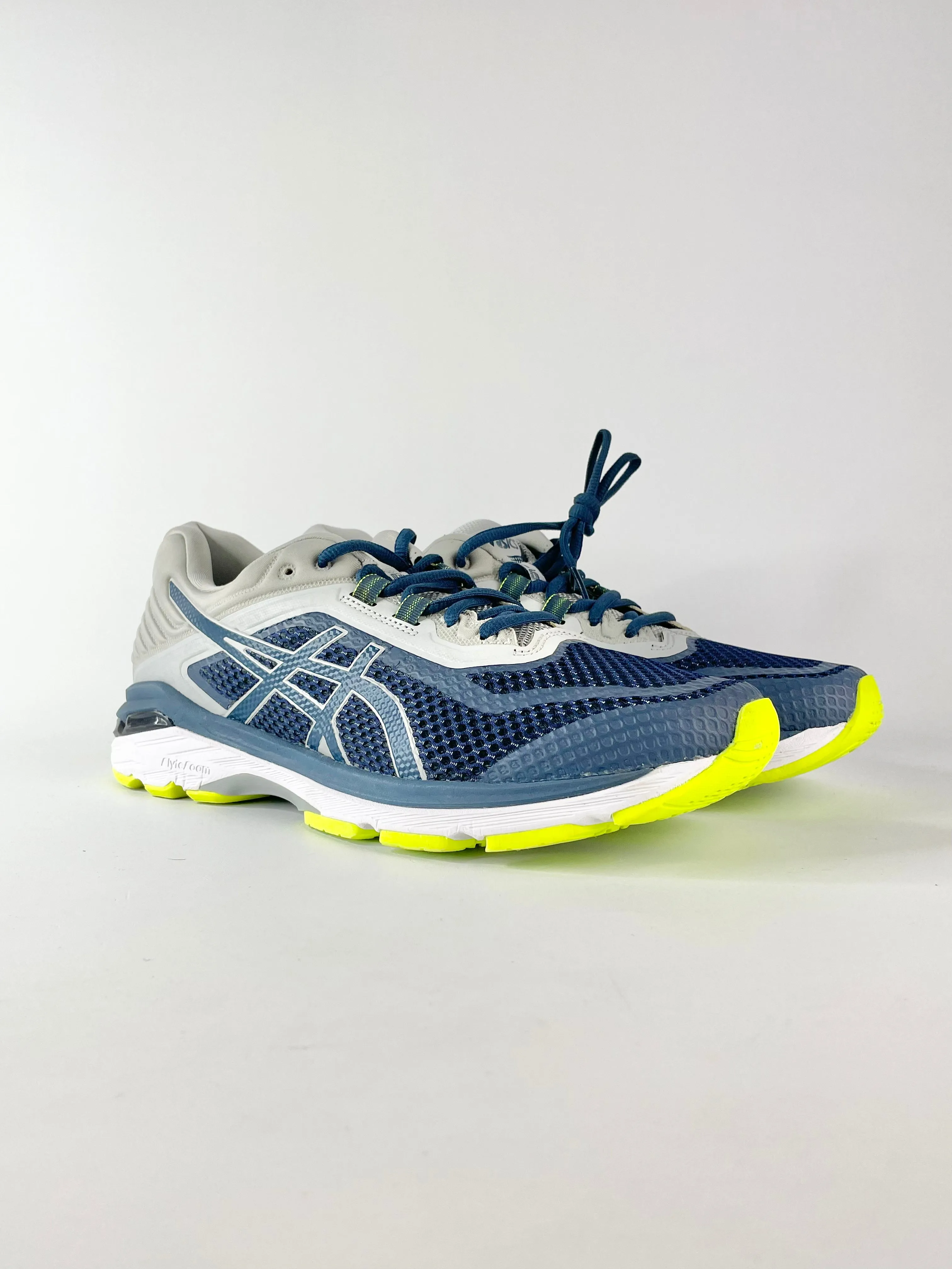 ASICS GT-2000 6 Navy Blue & Grey Runners - EU44.5