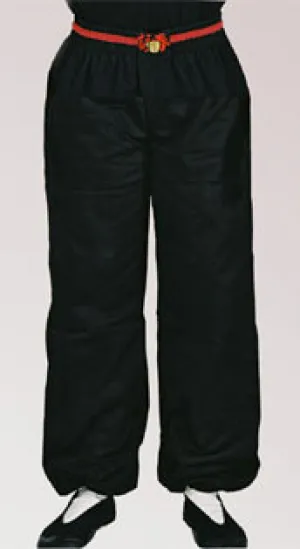 Assistant Instructor Black Kung Fu Pants