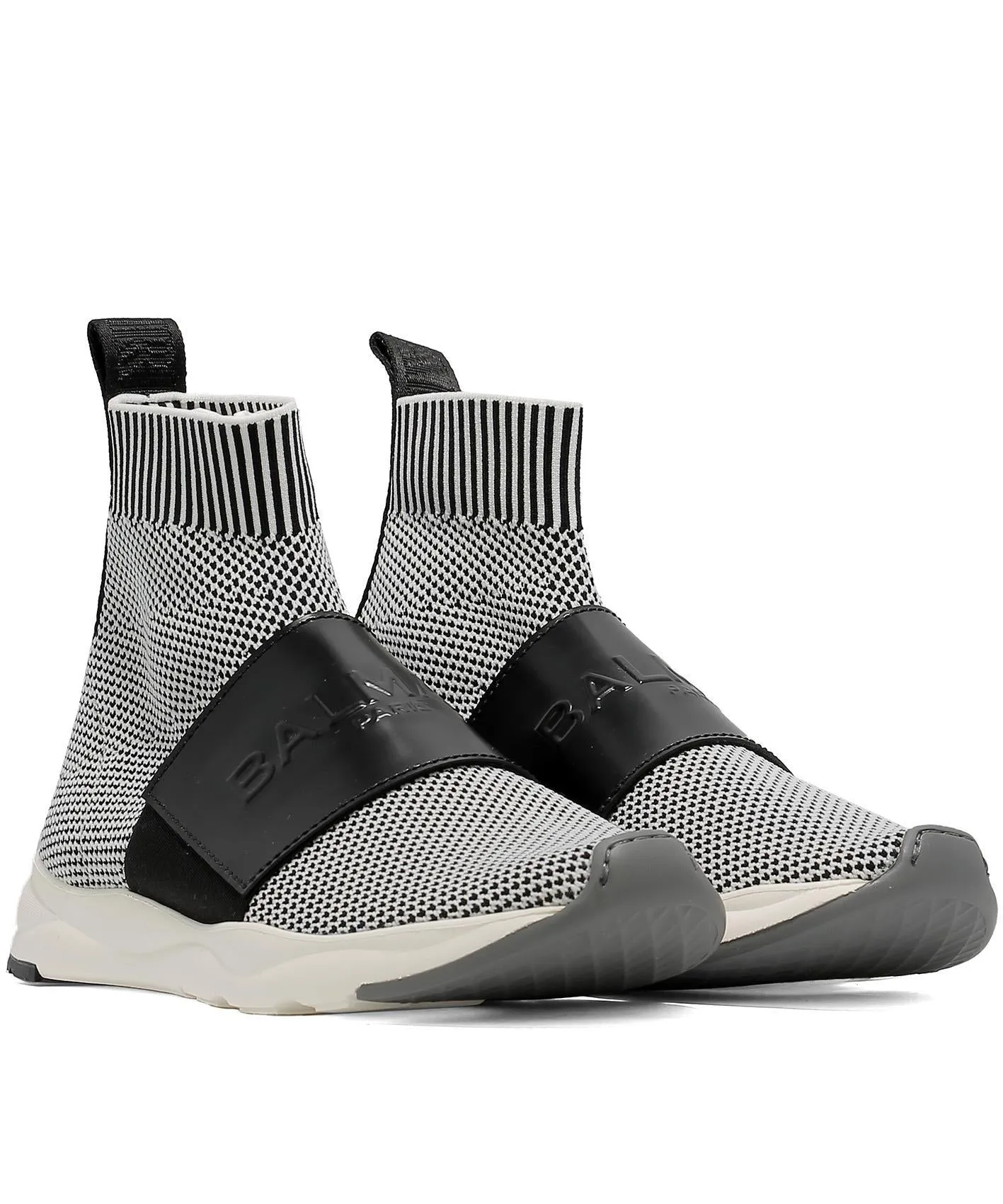 Balmain Cameron Slip-On Strap Sneakers