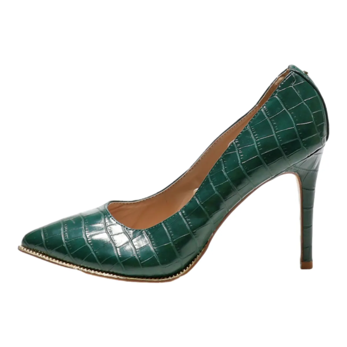 BCB GENERATION Pump Heels Green Synthetic Womens UK 7