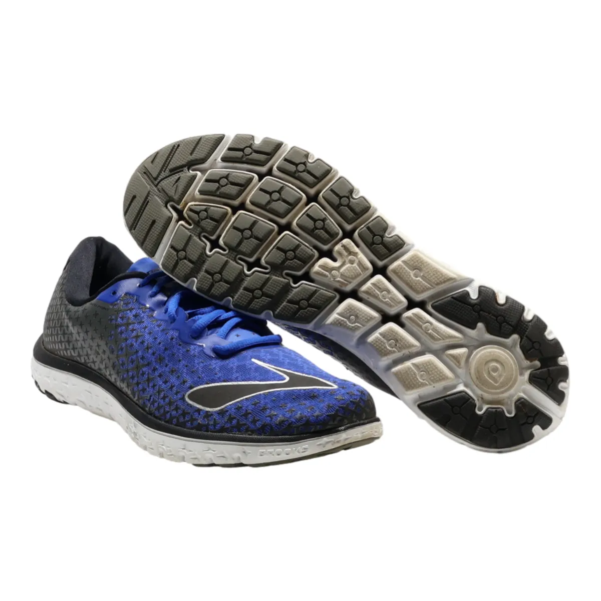 BROOKS RUNNING Sneaker Trainers Blue Synthetic Mens UK 10.5