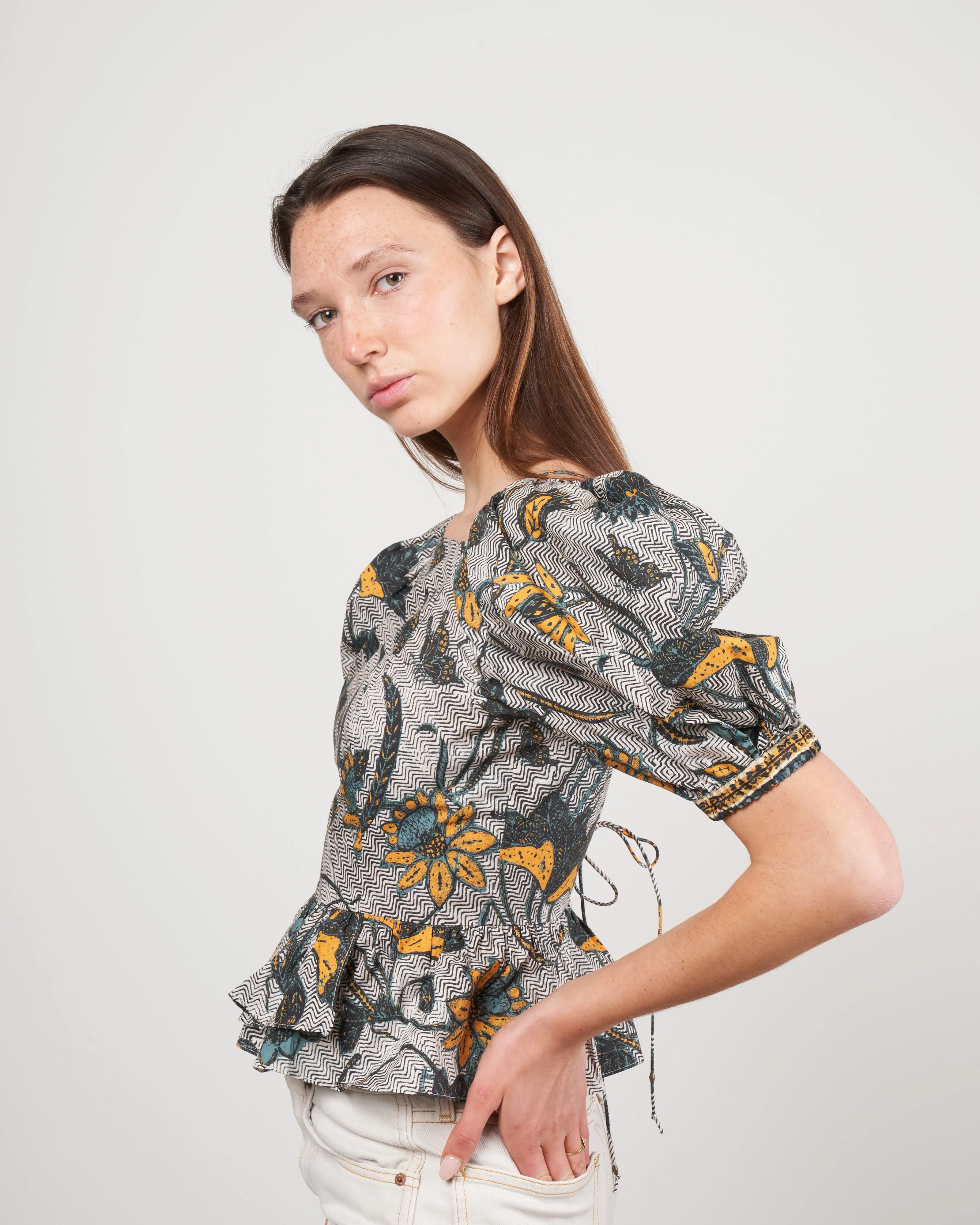 carlotta blouse - portofino