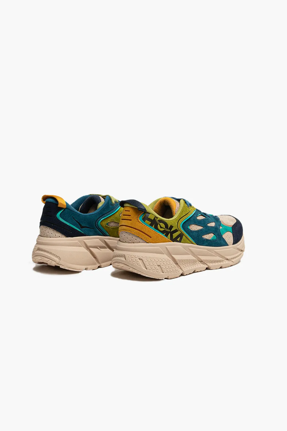 Clifton L Suede - Shifting Sand / Multi