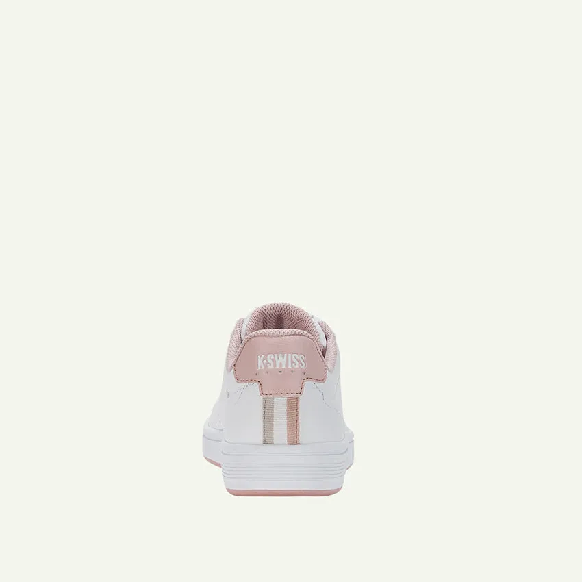 Court Casper III Women's Shoes - White/Sepia Rose/Silver Cloud