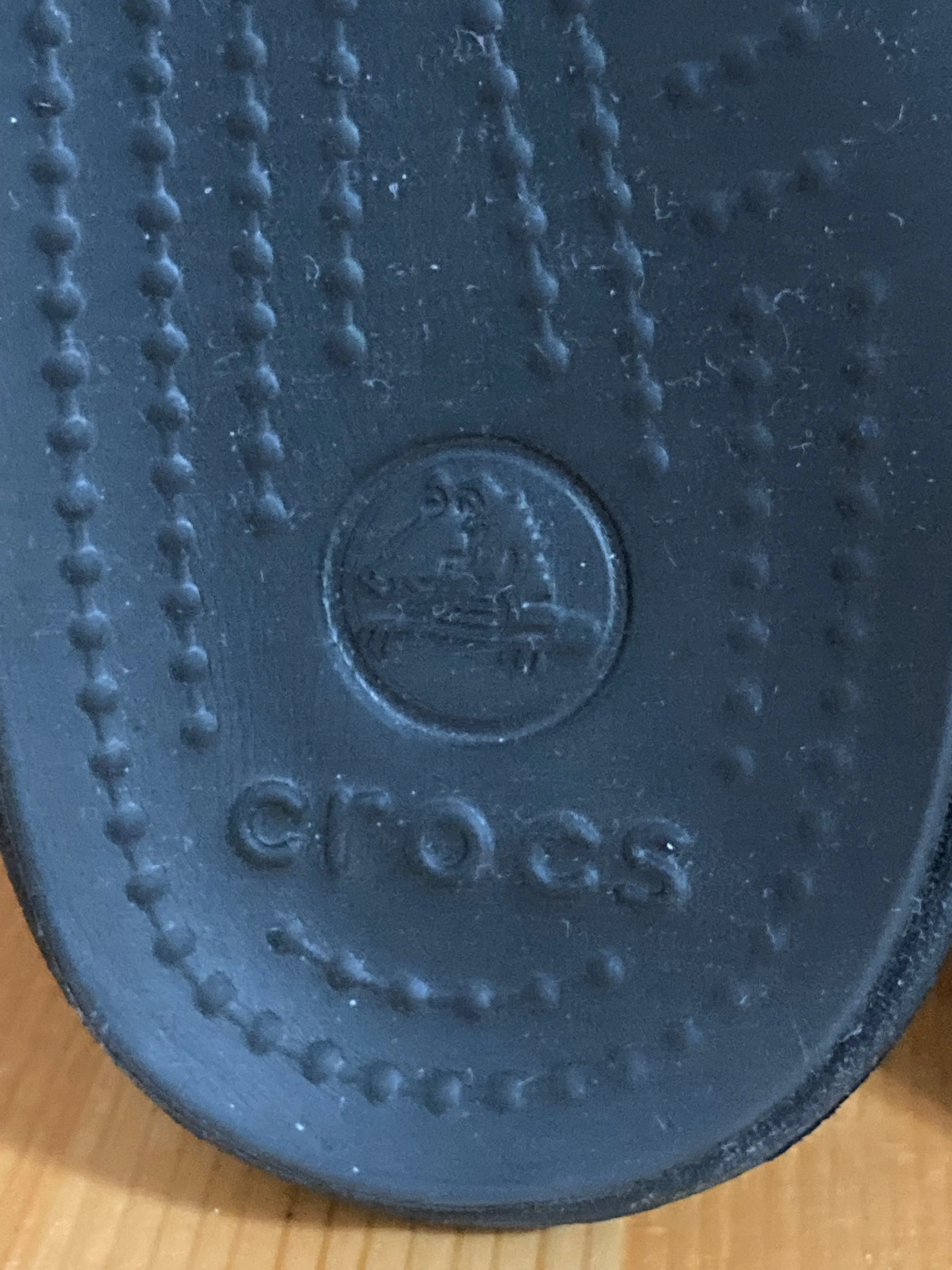 CROCS CLASSIC Women's Size 8 Slip On Shoes Sneakers Flip Flops Triple Black