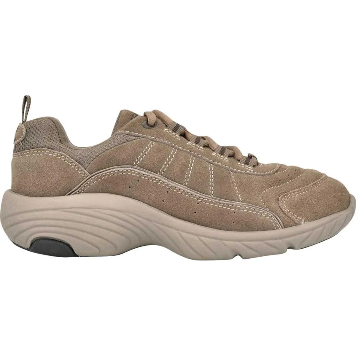 Easy Spirit Womens Punter 8 Suede Walking Casual and Fashion Sneakers