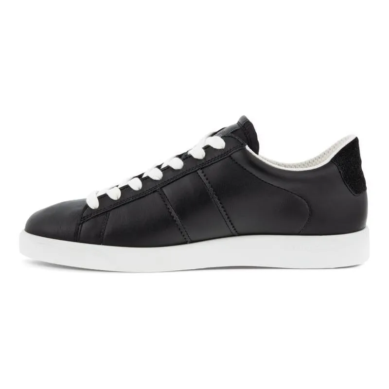 Ecco Women's Street Lite Sneakers- Black