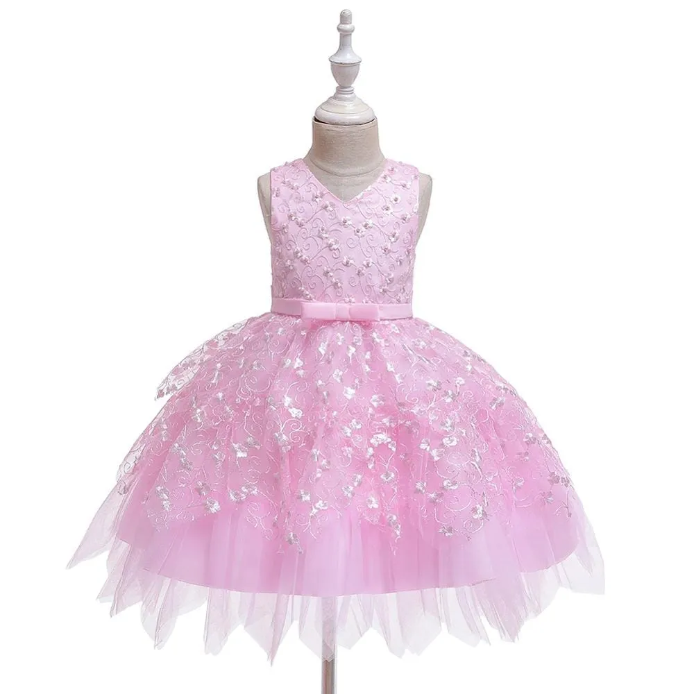 Elegant Party Princess Dress  For Birthdays, Costume And Christmas