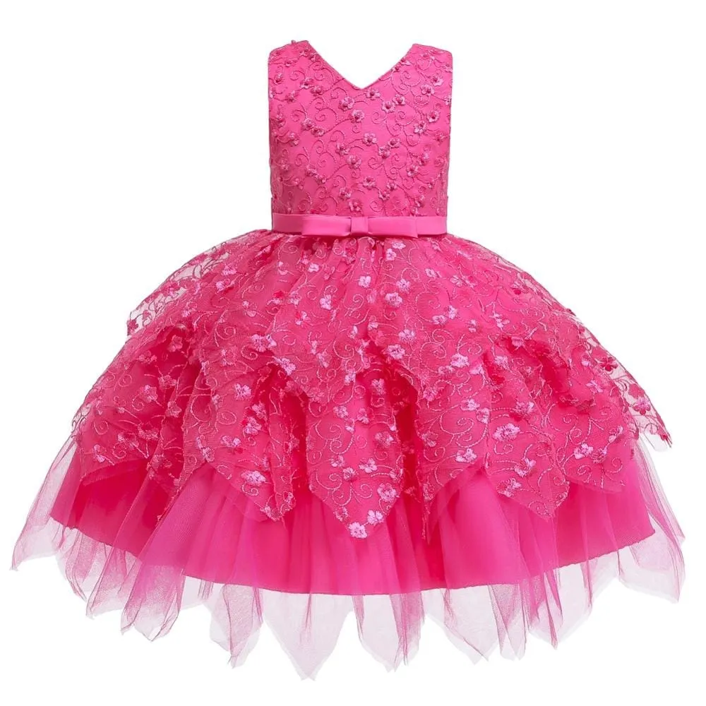Elegant Party Princess Dress  For Birthdays, Costume And Christmas