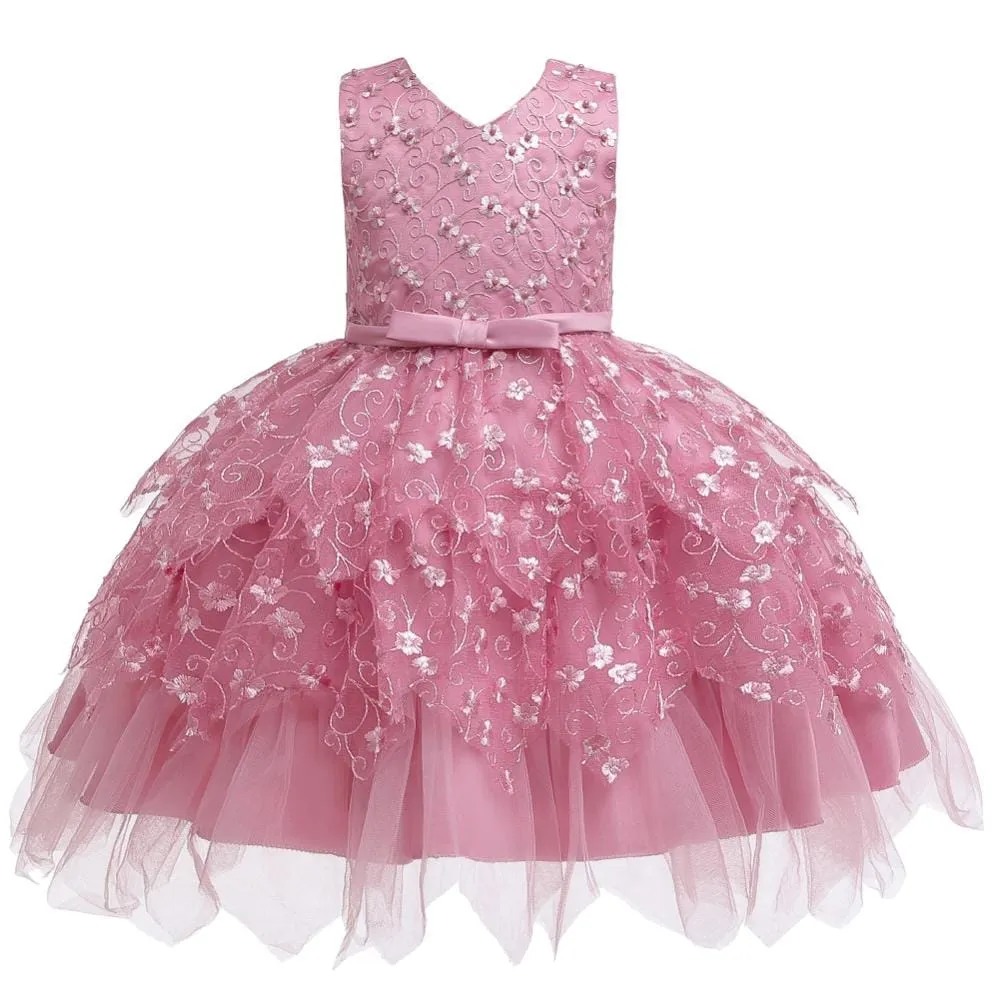 Elegant Party Princess Dress  For Birthdays, Costume And Christmas
