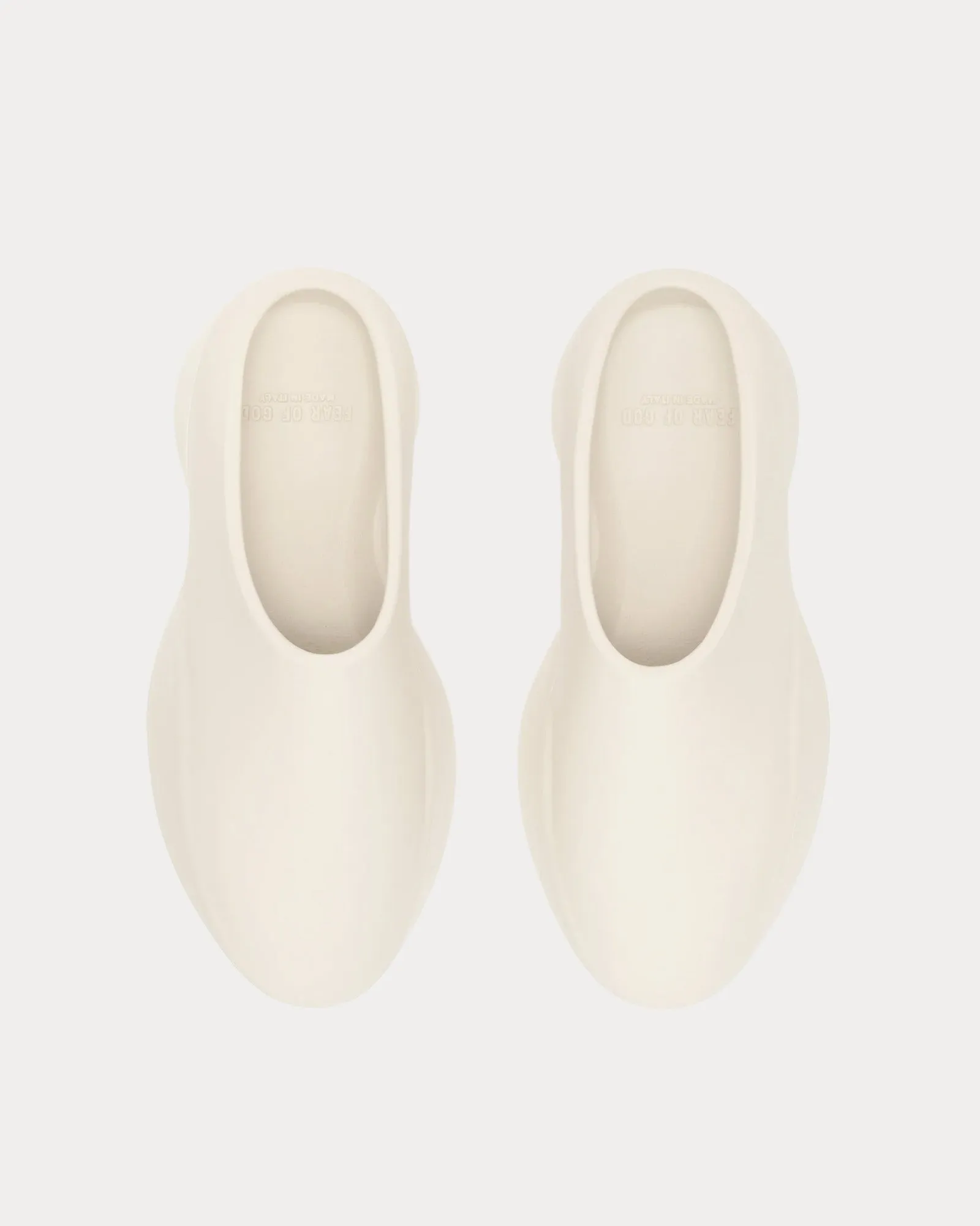 EVA Runner Cream Slip Ons