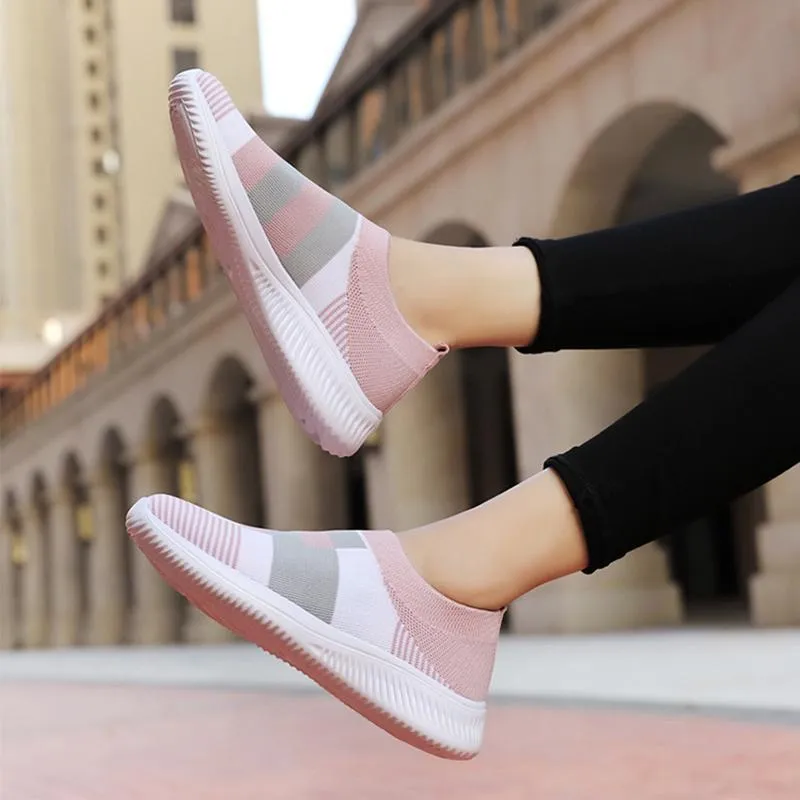 Fashion Slip on Mesh Sneakers