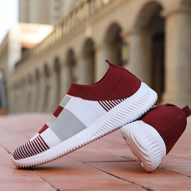 Fashion Slip on Mesh Sneakers