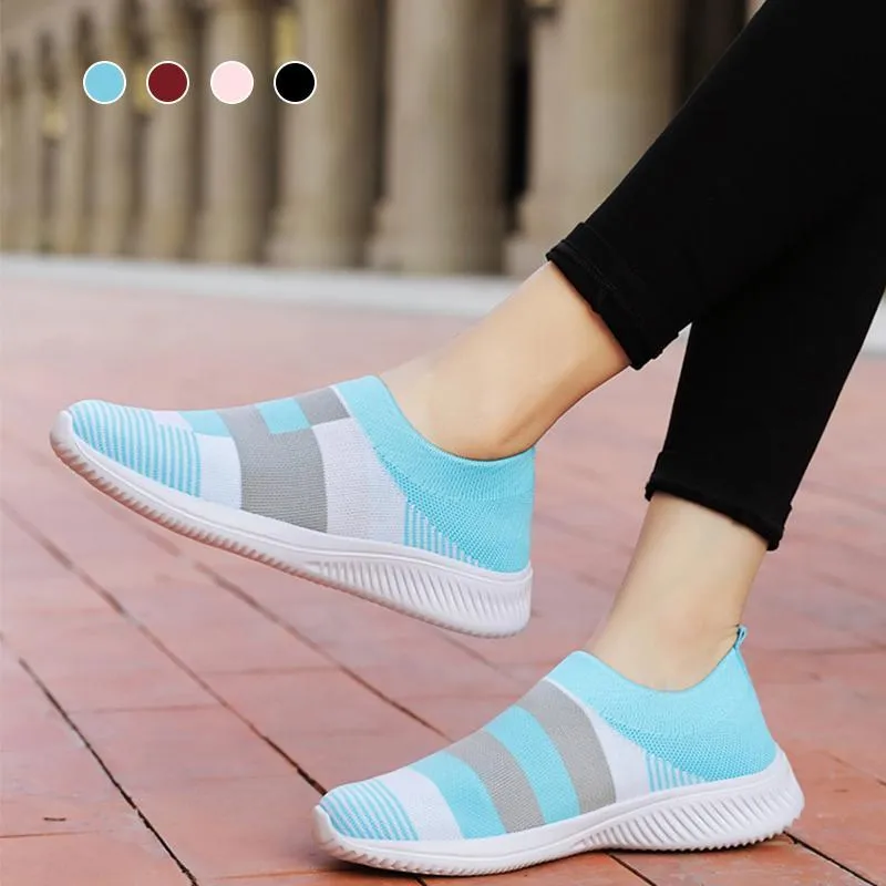 Fashion Slip on Mesh Sneakers
