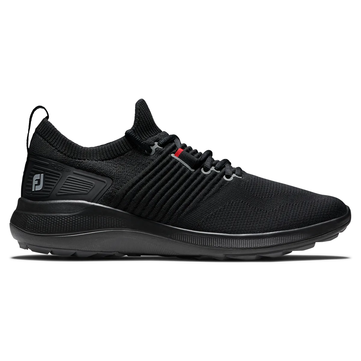 FootJoy Men's Flex XP Golf Shoes- Black/ Charcoal- Previous Season