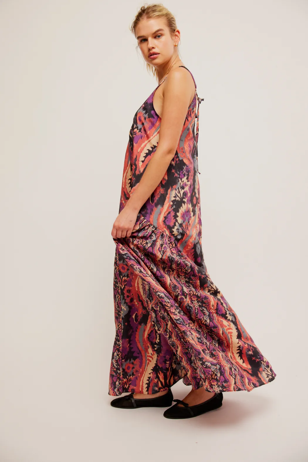 Free People Everything And More Maxi - Black Combo