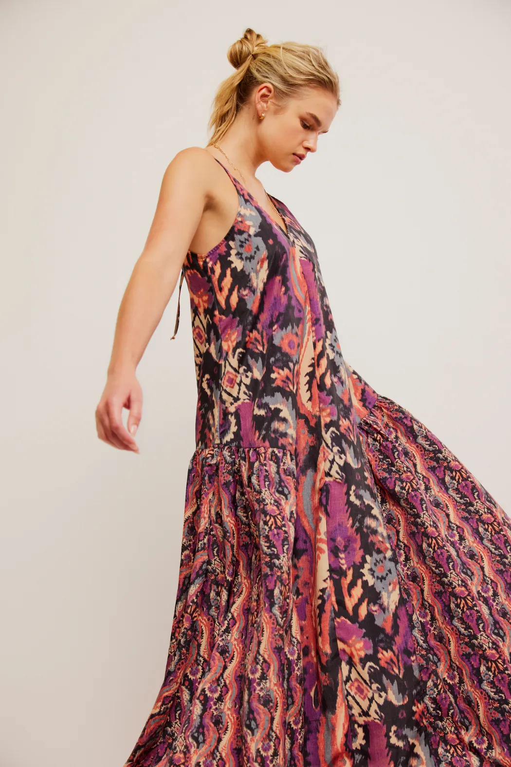 Free People Everything And More Maxi - Black Combo