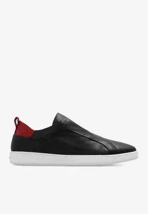 Garda Slip-On Leather Sneakers