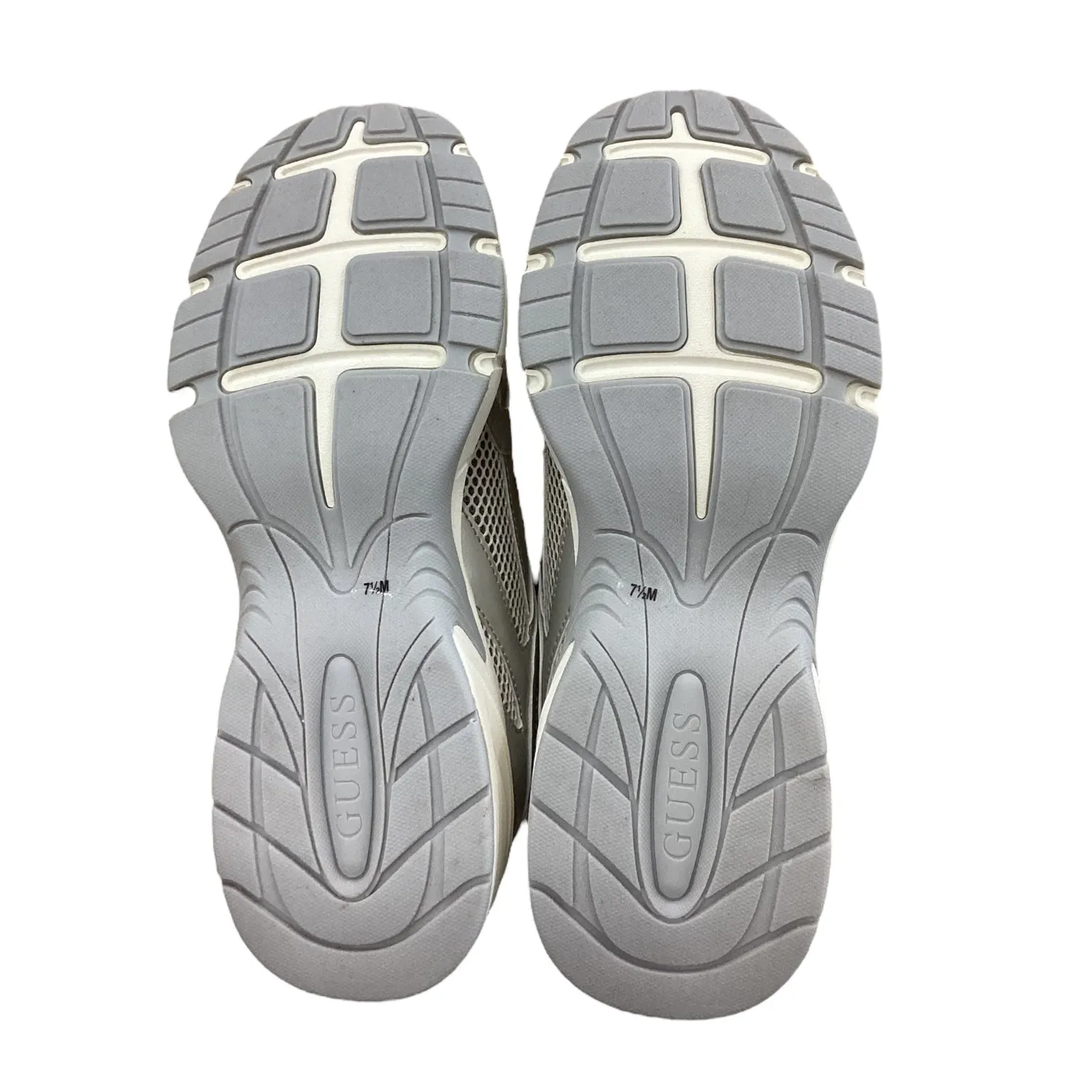 Grey Shoes Athletic Guess, Size 7.5