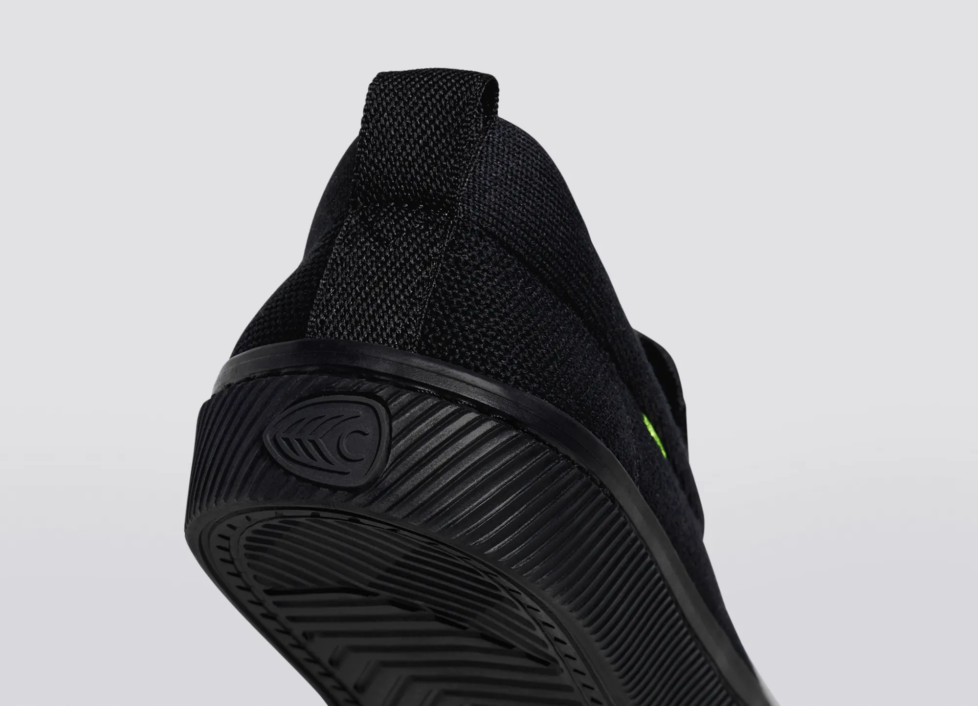 IBI SLIP-ON All Black Knit Sneaker Men