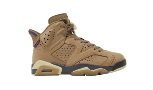 JORDAN 6 RETRO GORE-TEX BROWN KELP (WOMEN'S)