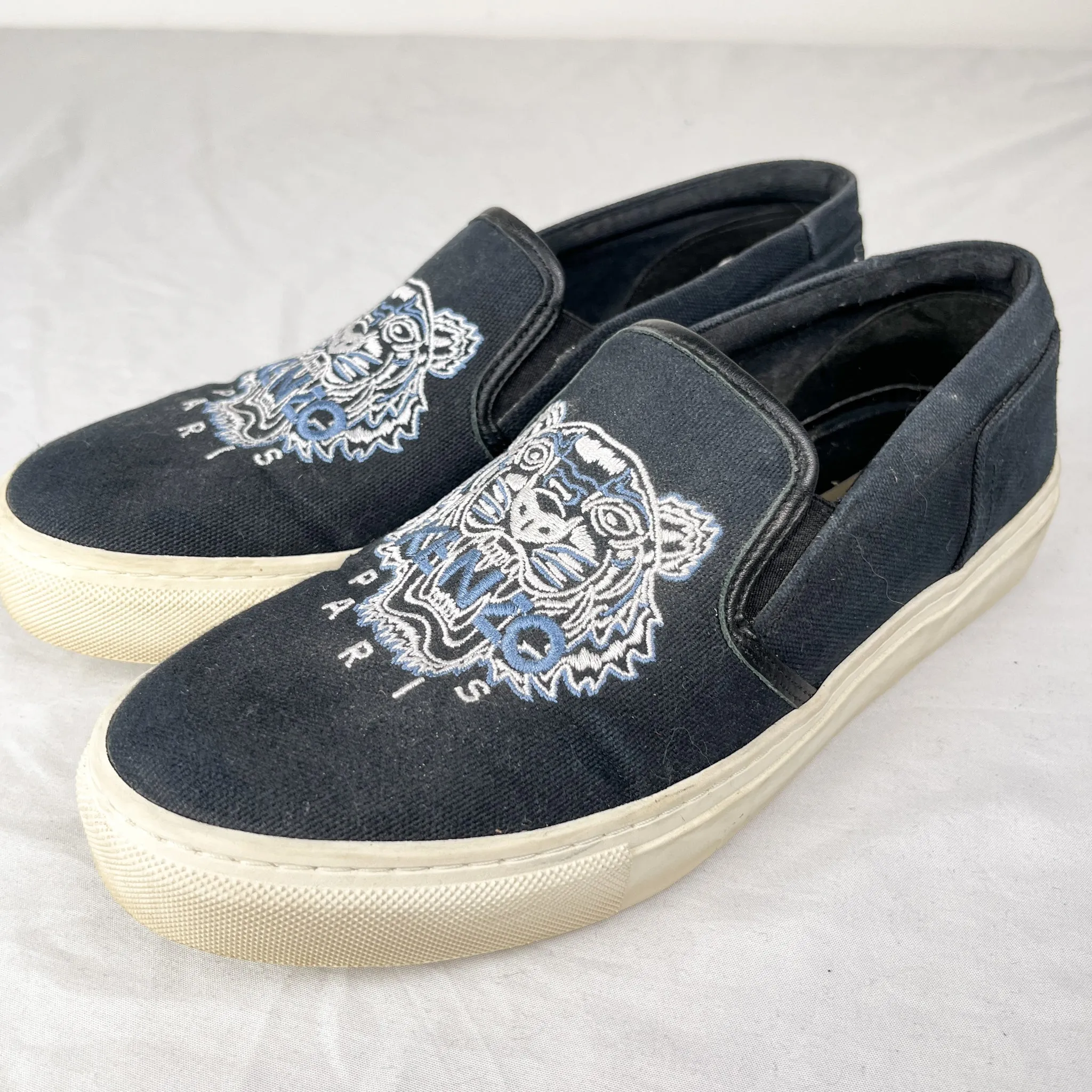 Kenzo Tiger Slip On Sneakers