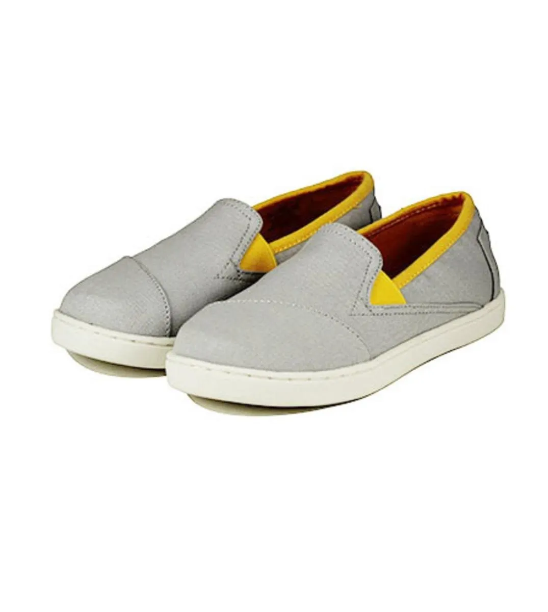 Kids Toms Avalon Grey Canvas