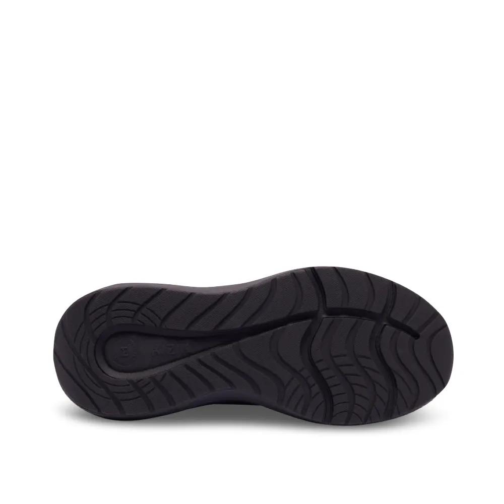 Kizik Men's Athens 2 Slip On Sneaker in Blackout