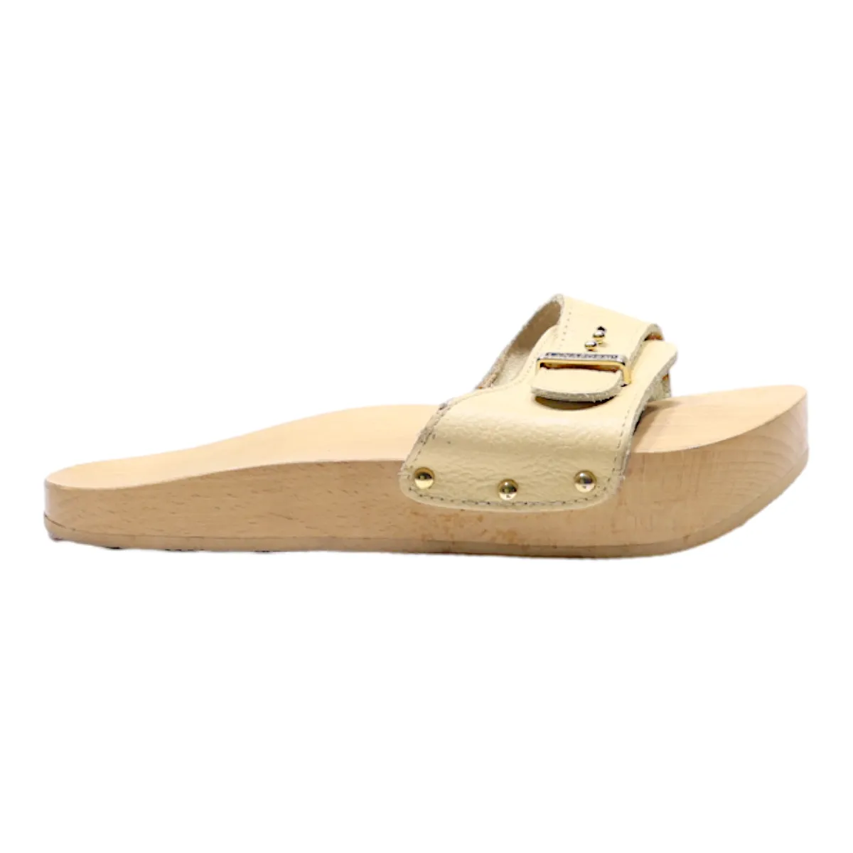 LANAFORM Slider Sandals Beige Leather Womens UK 4