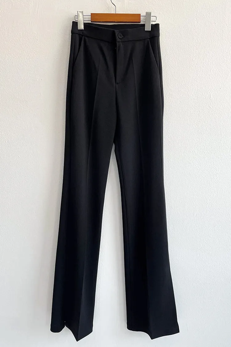 Long Side Slit Slacks