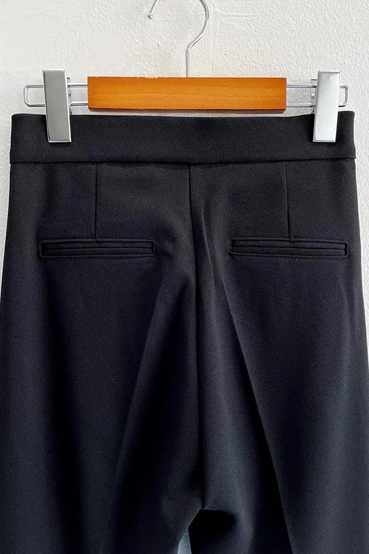 Long Side Slit Slacks