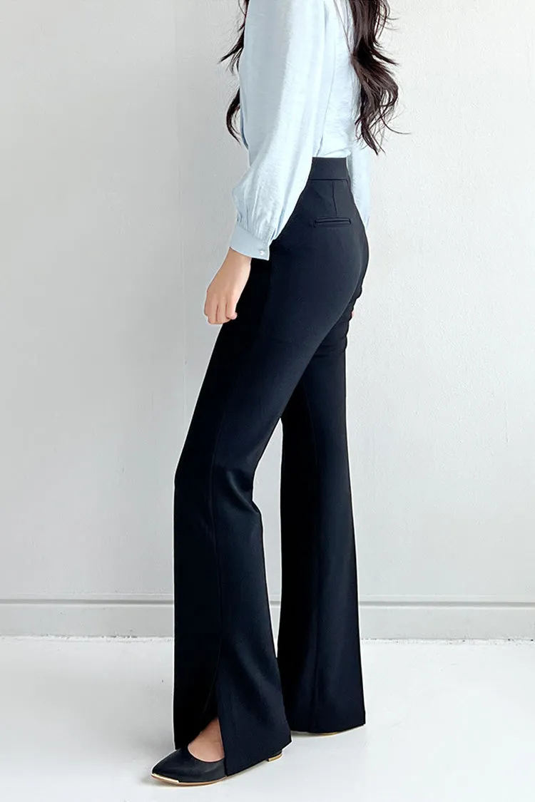Long Side Slit Slacks