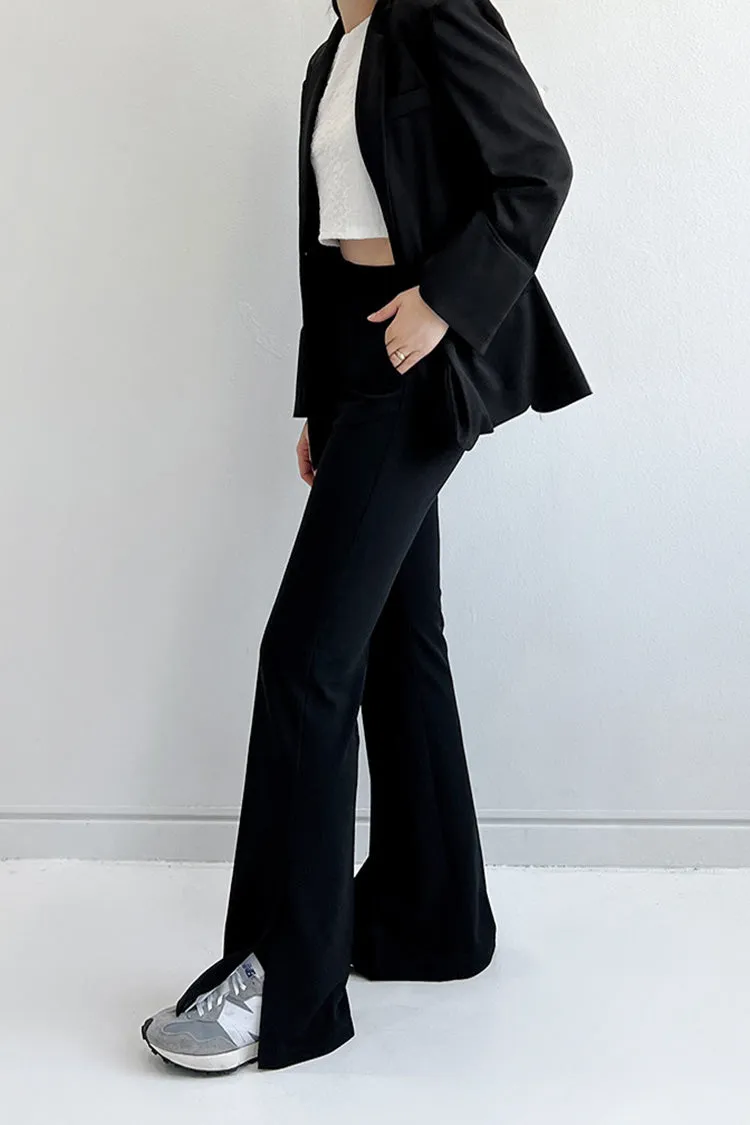 Long Side Slit Slacks