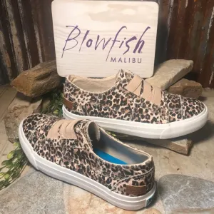 Marley Animal Print Canvas Slip on Sneaker