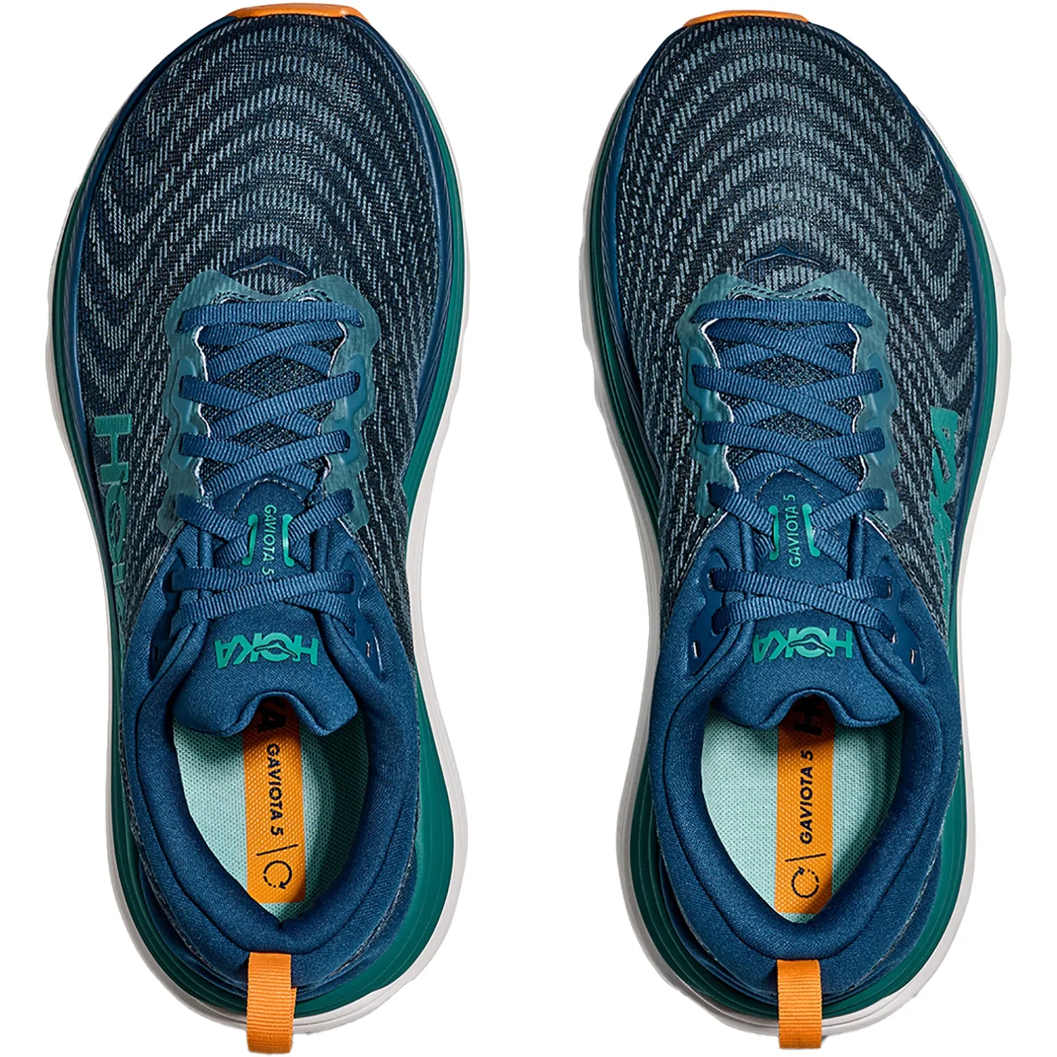 Men's Hoka Gaviota 5 Midnight/Oceanic Mesh