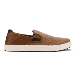 Men's Lae'ahi Kapa Shoe - Tan/Dark Wood