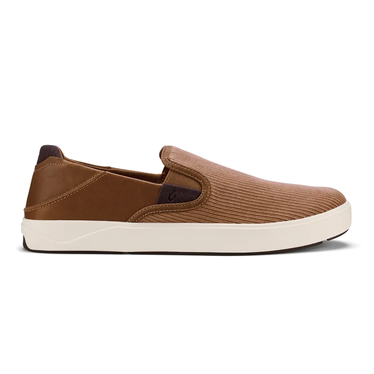 Men's Lae'ahi Kapa Shoe - Tan/Dark Wood