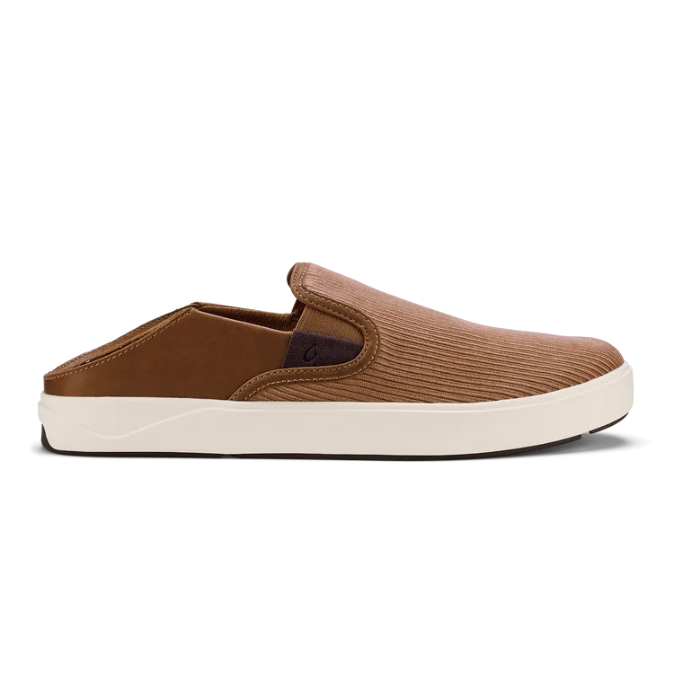 Men's Lae'ahi Kapa Shoe - Tan/Dark Wood