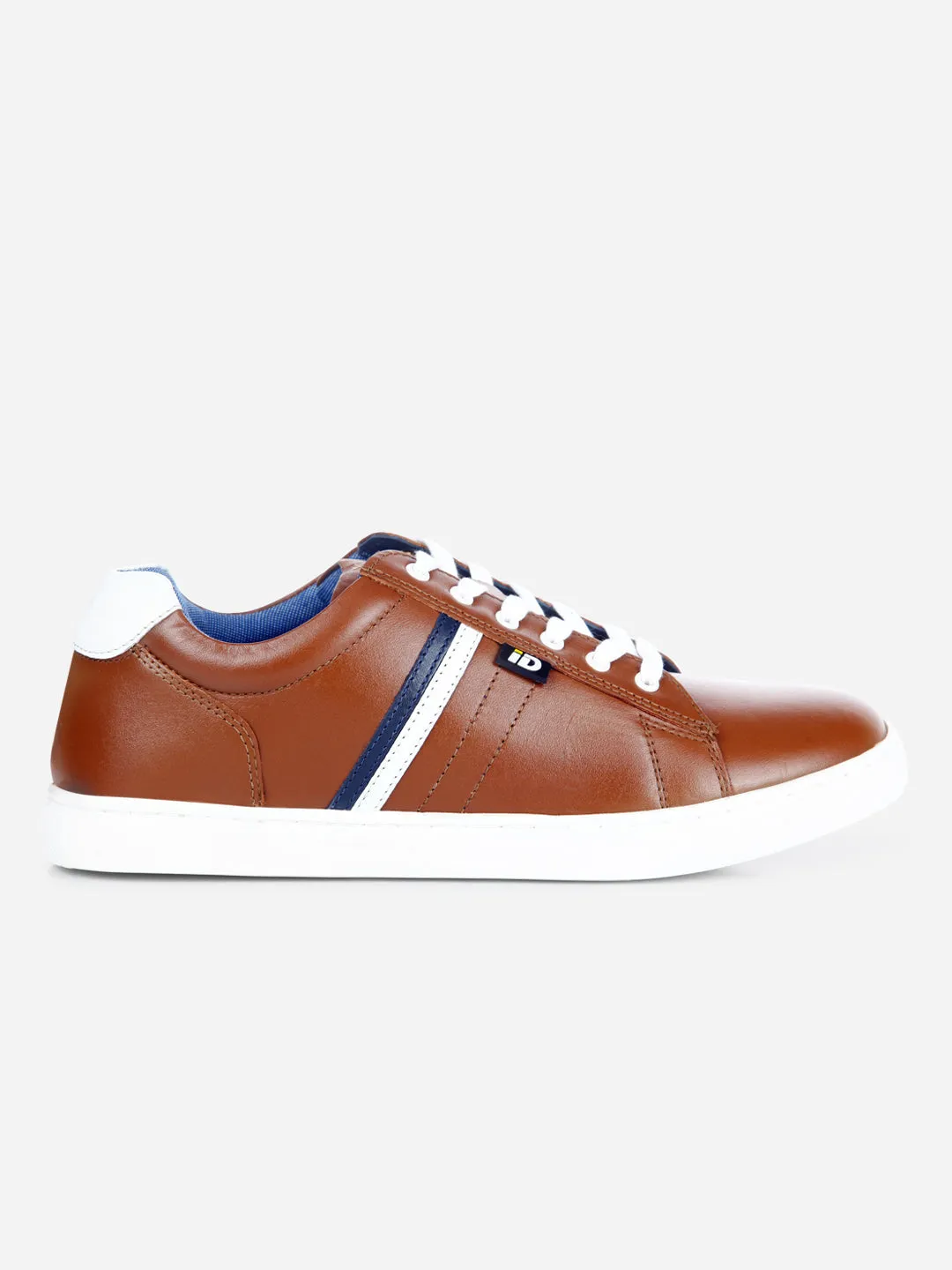 Men's Tan Lace Up  Casual Sneaker (ID3056)