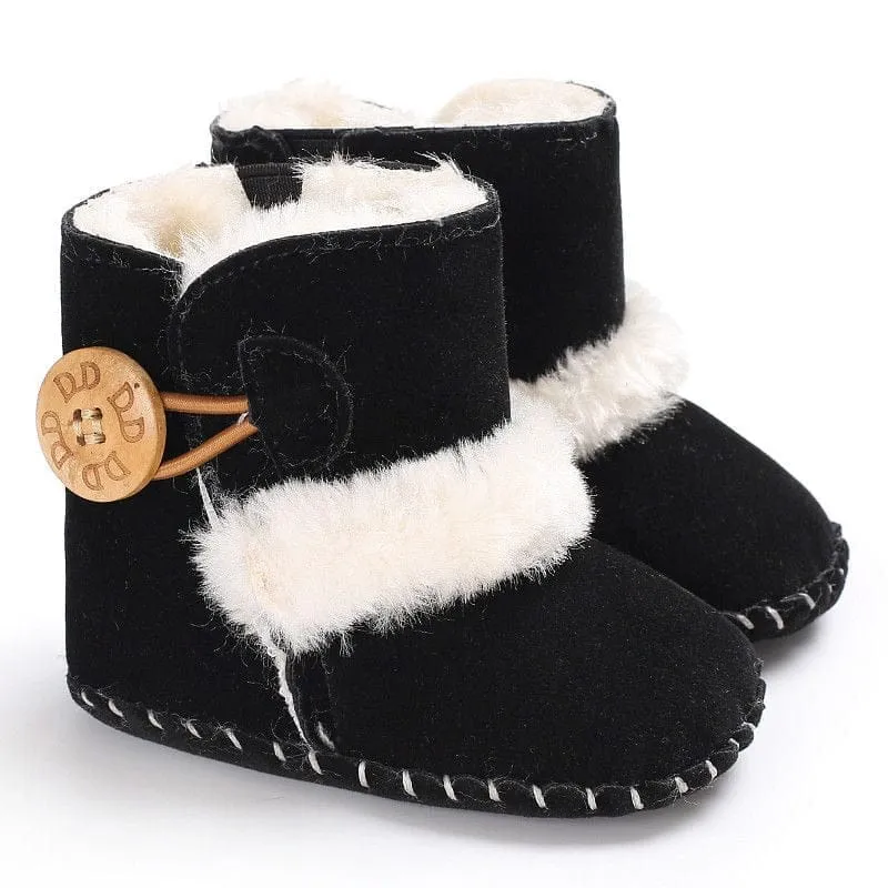 Newborn/Infants Baby Girls Snow Boots Winter Warm Baby Shoes