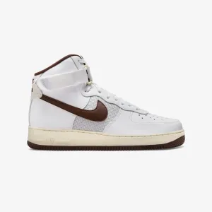 Nike | AIR FORCE 1 HIGH '07 WHITE AND LIGHT CHOCOLATE