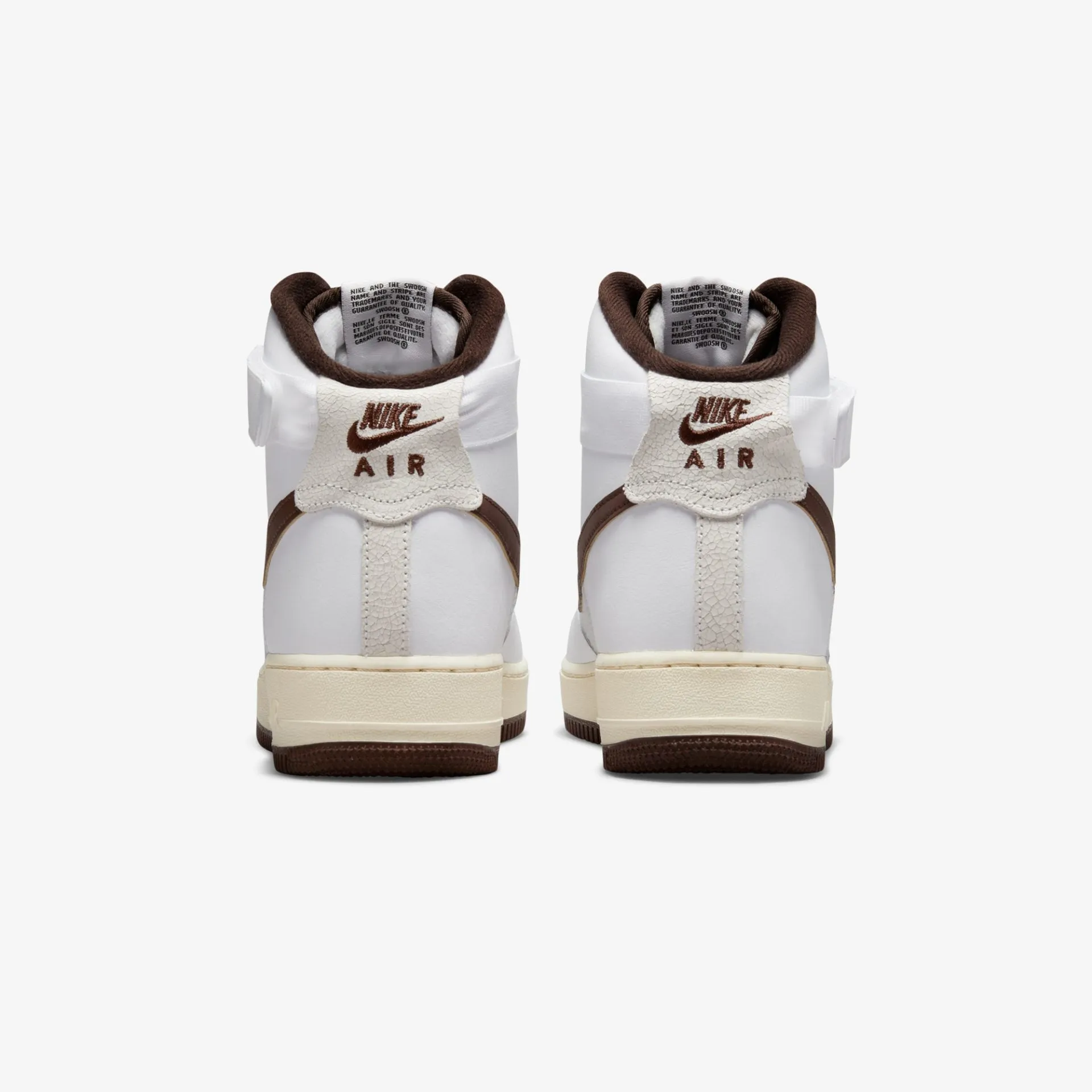 Nike | AIR FORCE 1 HIGH '07 WHITE AND LIGHT CHOCOLATE