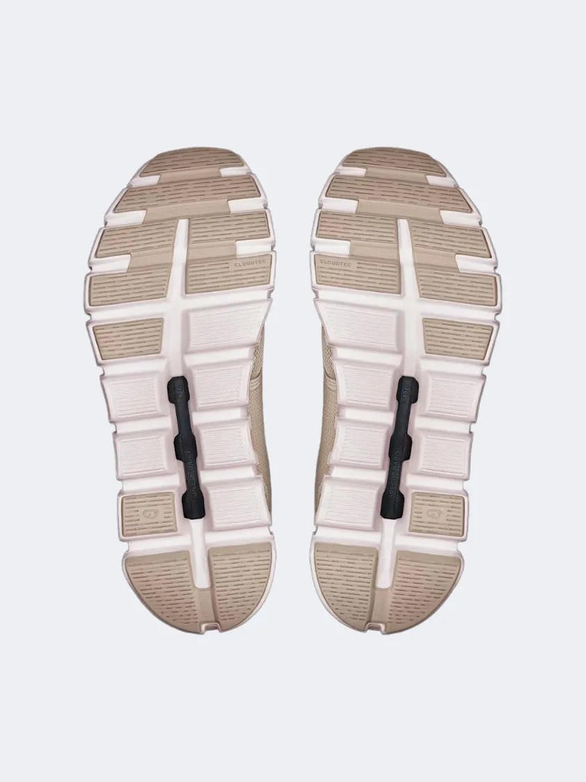 On Cloud 6 Women Lifestyle Sneakers Pearl/White